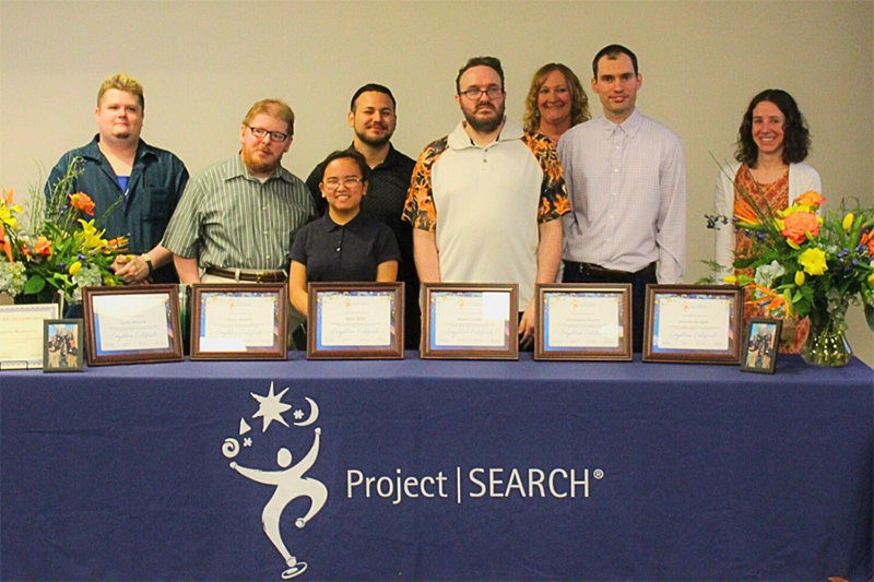 Project SEARCH graduates at Aurora BayCare Medical Center