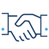 icon of shaking hands