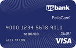 U.S. Bank ReliaCard Prepaid Debit Card Design