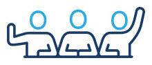 Icon showing participation